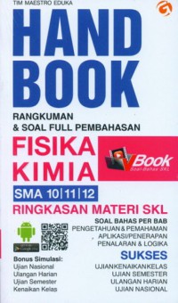 Handbook Rangkuman & Soal Pembahasan Matematika Biologi SMA 10/11/12