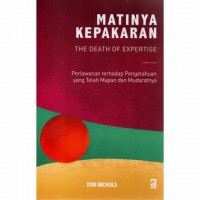 Matinya Kepakaran The Death Of Expertise