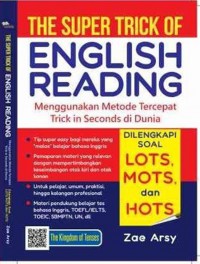 The Super Trick Of English Reading